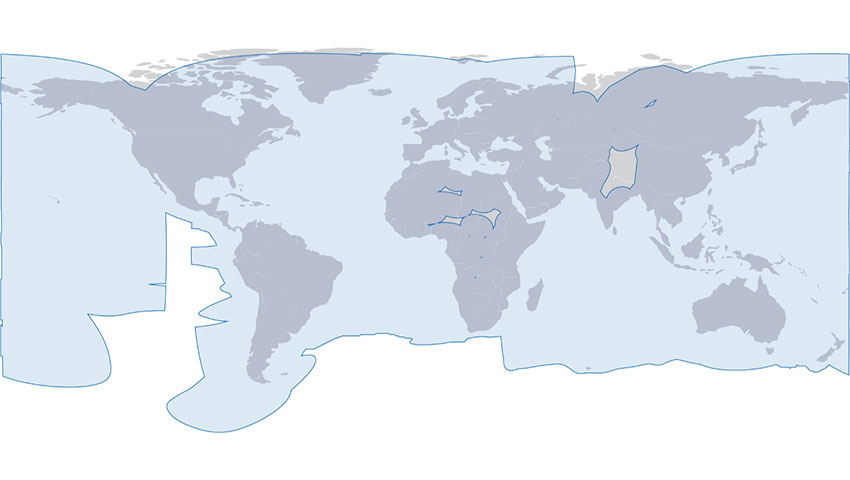 VSAT(Ku-Band)-coverage-map